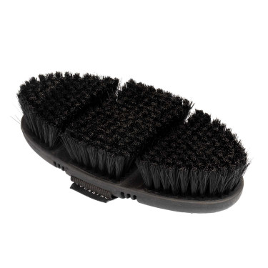 Cepillo Equestro flexible con cerdas cortas sintéticas Negro Cepillo Equestro flexible con cerdas cortas sintéticas Negro