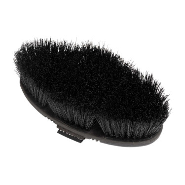 Cepillo Equestro flexible con cerdas de 5 cm Negro