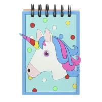 Cuaderno Equi-Kids de unicornio Azul