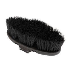 Cepillo Equestro flexible con cerdas de 5 cm Negro