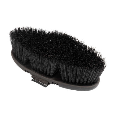 Cepillo Equestro flexible con cerdas de 5 cm Negro