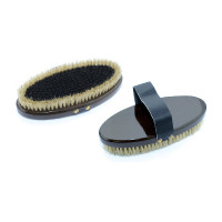 Cepillo suave Umbria Equitazione de cerdas biclevel Negro