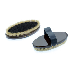 Cepillo suave Umbria Equitazione de cerdas biclevel Negro