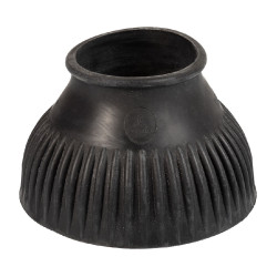 Cascos de goma Acavallo con logotipo Negro