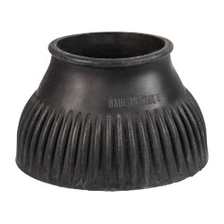 Cascos de goma Acavallo con logotipo Negro