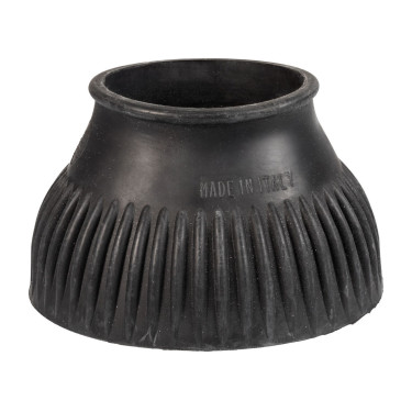 Cascos de goma Acavallo con logotipo Negro