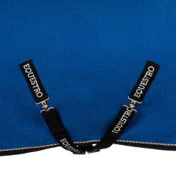 Manta de cuadra Equestro x FISE de tejido panal de abeja Azul de Savoie