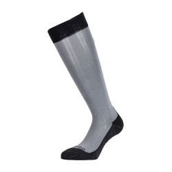 Calcetines unisex Equestro Basic de tejido técnico Asfalto / negro