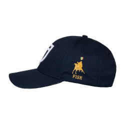 Gorra unisex Equestro x FISE Americana marina Azul marino