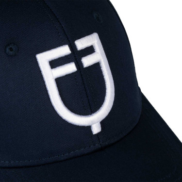 Gorra unisex Equestro x FISE Americana marina Azul marino