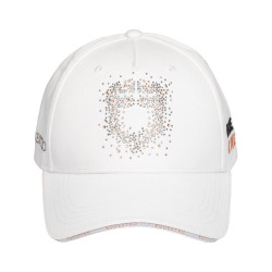 Gorra mujer Equestro con logotipo de strass