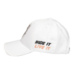 Gorra mujer Equestro con logotipo de strass