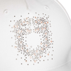Gorra mujer Equestro con logotipo de strass