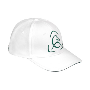 Gorra de béisbol unisex Acavallo Blanco Gorra de béisbol unisex Acavallo Blanco