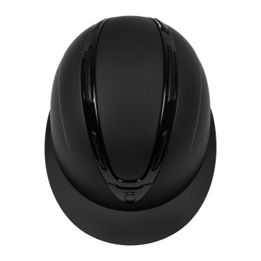 Casco para mujer Equestro Apocalypse con carcasa mate homologado EN 1384-2023 Negro / negro brillo Casco para mujer Equestro Apocalypse con carcasa mate homologado EN 1384-2023 Negro / negro brillo