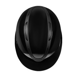 Casco para mujer Equestro Apocalypse con carcasa brillante homologado EN 1384-2023 Negro / negro Casco para mujer Equestro Apocalypse con carcasa brillante homologado EN 1384-2023 Negro / negro