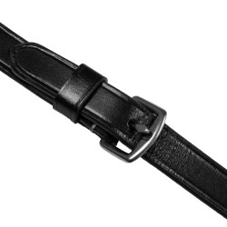 Brida Supreme Hemelite de doma con riendas de goma Negro Brida Supreme Hemelite de doma con riendas de goma Negro