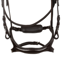 Brida de equitación anatómica Supreme de cuero
