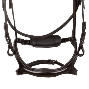Brida de equitación anatómica Supreme de cuero