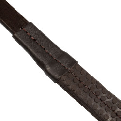 Brida mexicana Supreme con muserola anatómica Marrón oscuro Marr&amp;amp;amp;oacute;n