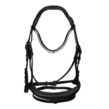 Brida de equitación Equestro Softy Cover anatómica Brida de equitación Equestro Softy Cover anatómica