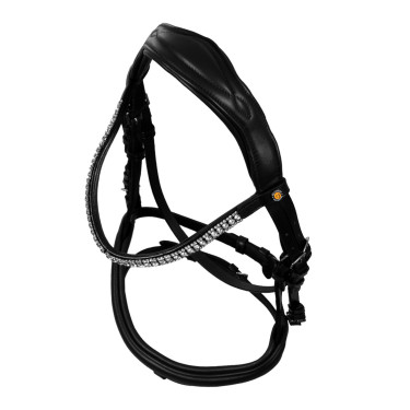 Brida de equitación Equestro Softy Cover anatómica Brida de equitación Equestro Softy Cover anatómica
