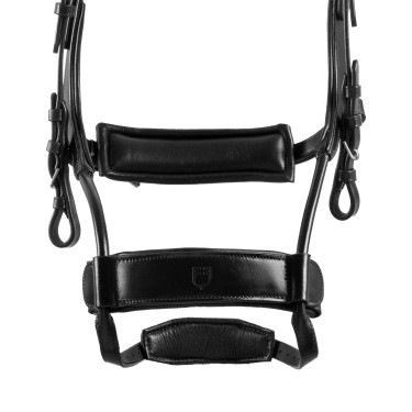Brida Comfitec Equestro anatómica de cuero Negro