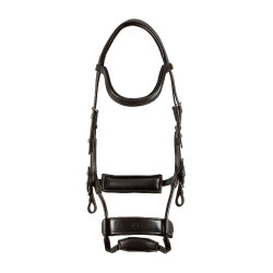 Brida anatómica de cuero para equitación Equestro Brida anatómica de cuero para equitación Equestro