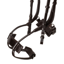 Brida anatómica de cuero para equitación Equestro Brida anatómica de cuero para equitación Equestro
