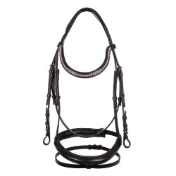 Brida anatómica Equestro de cuero Negro Brida anatómica Equestro de cuero Negro
