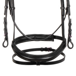 Brida anatómica Equestro de cuero Negro Brida anatómica Equestro de cuero Negro