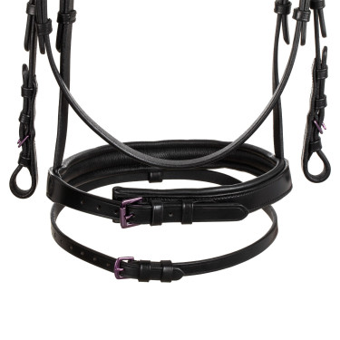 Brida anatómica Equestro de cuero Negro Brida anatómica Equestro de cuero Negro