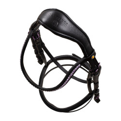 Brida anatómica Equestro de cuero Negro Brida anatómica Equestro de cuero Negro