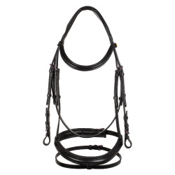 Brida anatómica Equestro de cuero Negro Brida anatómica Equestro de cuero Negro