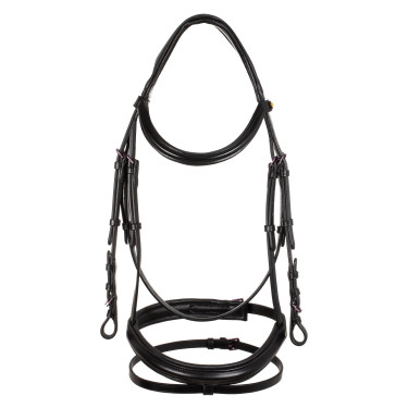 Brida anatómica Equestro de cuero Negro Brida anatómica Equestro de cuero Negro