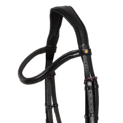 Brida anatómica Equestro de cuero Negro Brida anatómica Equestro de cuero Negro