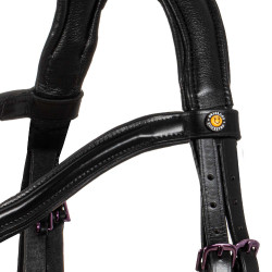 Brida anatómica Equestro de cuero Negro Brida anatómica Equestro de cuero Negro