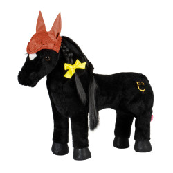 Bonete para juguete de caballo Equestro Rojo ladrillo