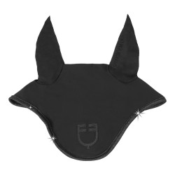 Gorro Equestro Universe de tejido técnico con detalles brillantes Negro