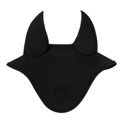 Gorro Equestro Silica con logo Negro