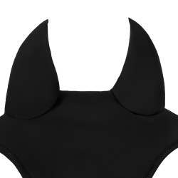 Gorro Equestro Silica con logo Negro
