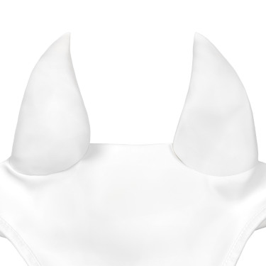 Gorro Equestro Silica con logo Blanco