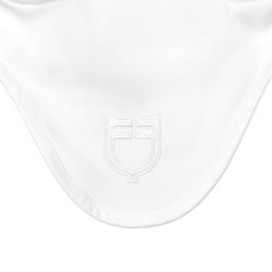 Gorro Equestro Silica con logo Blanco