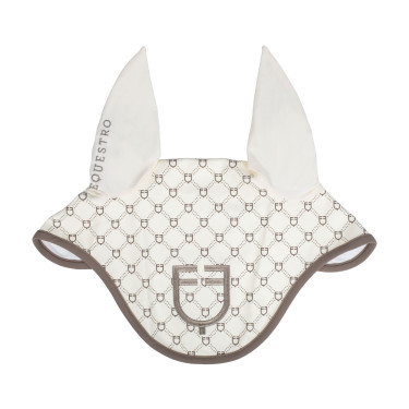 Capucha de orejas Equestro para equitación con monograma Capucha de orejas Equestro para equitación con monograma