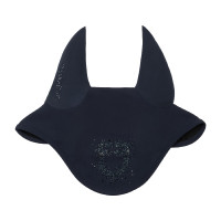 Bonete Equestro de tejido técnico con logotipo de strass Negro Bonete Equestro de tejido técnico con logotipo de strass Negro