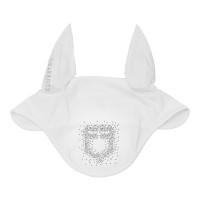 Bonete Equestro de tejido técnico con logotipo de strass Negro