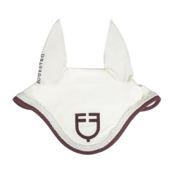 Capucha Equestro con cordón trenzado Blanco antiguo / marrón Capucha Equestro con cordón trenzado Blanco antiguo / marrón