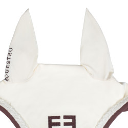 Capucha Equestro con cordón trenzado Blanco antiguo / marrón Capucha Equestro con cordón trenzado Blanco antiguo / marrón