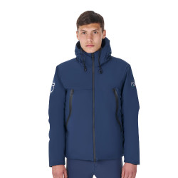 Chaqueta impermeable hombre Equestro x FISE Americana marina Azul marino