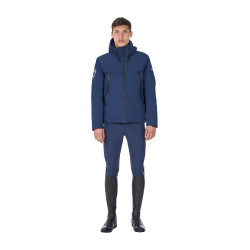 Chaqueta impermeable hombre Equestro x FISE Americana marina Azul marino